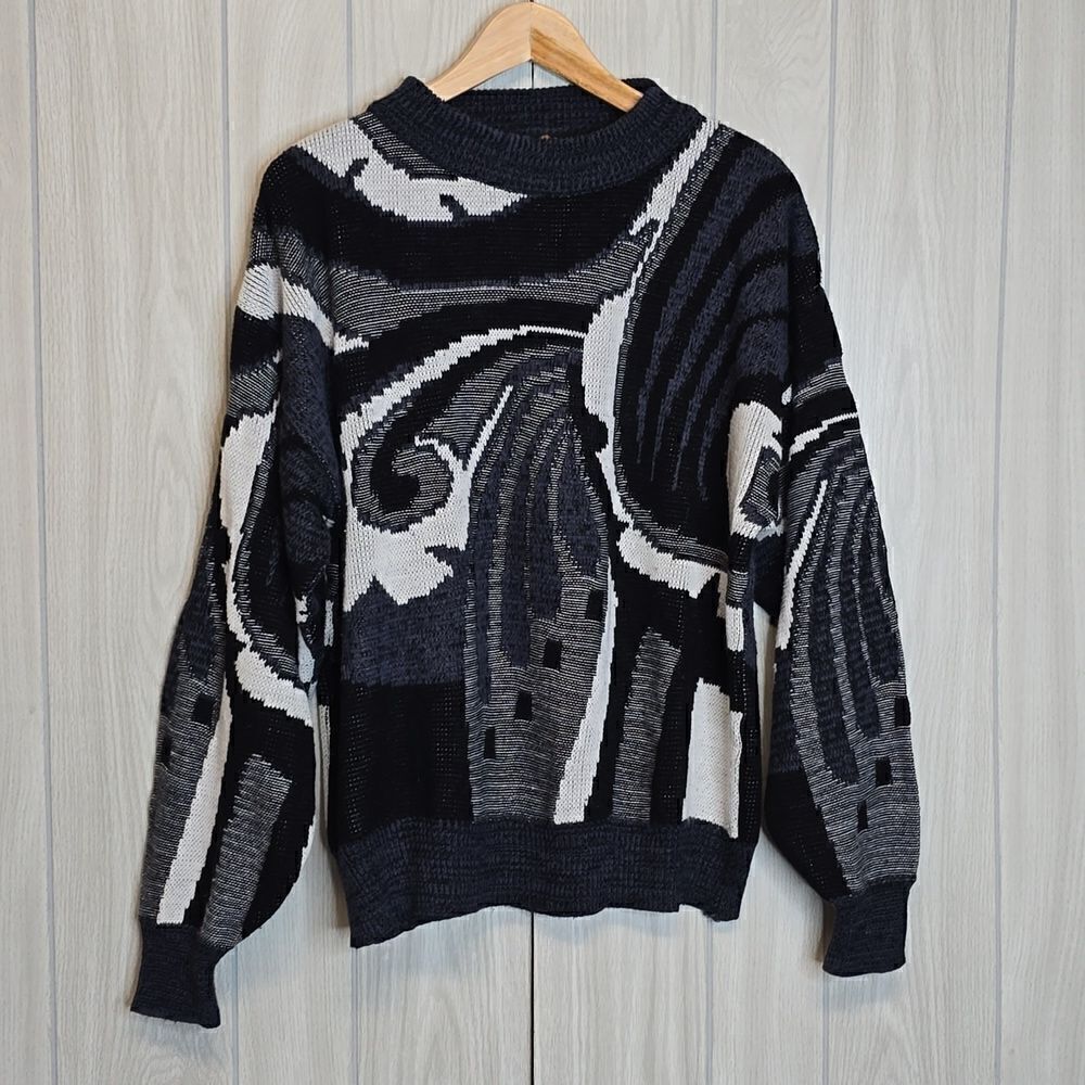 Sasson | Soft Abstract Sweater